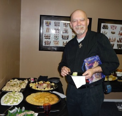Gary with FOOD!