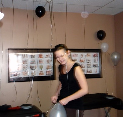 Kristen helps out big time!