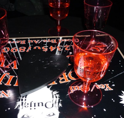Ouija table settings!