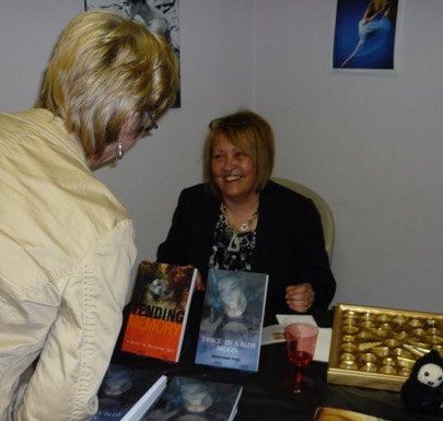 Signing books